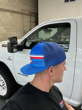 Load image into Gallery viewer, Blue Trucker Hat
