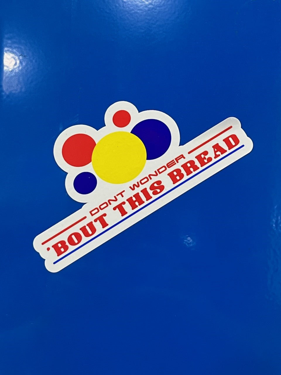 Wonder Bread decal