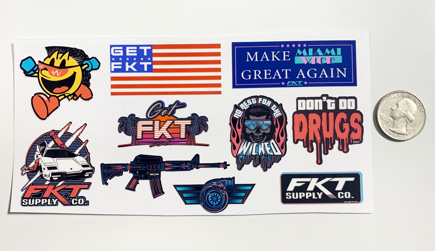 Hard Hat Sticker Bundle