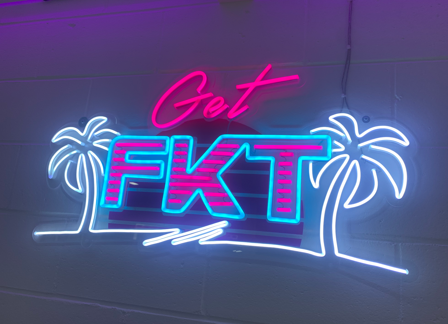 GET FKT Neon Sign