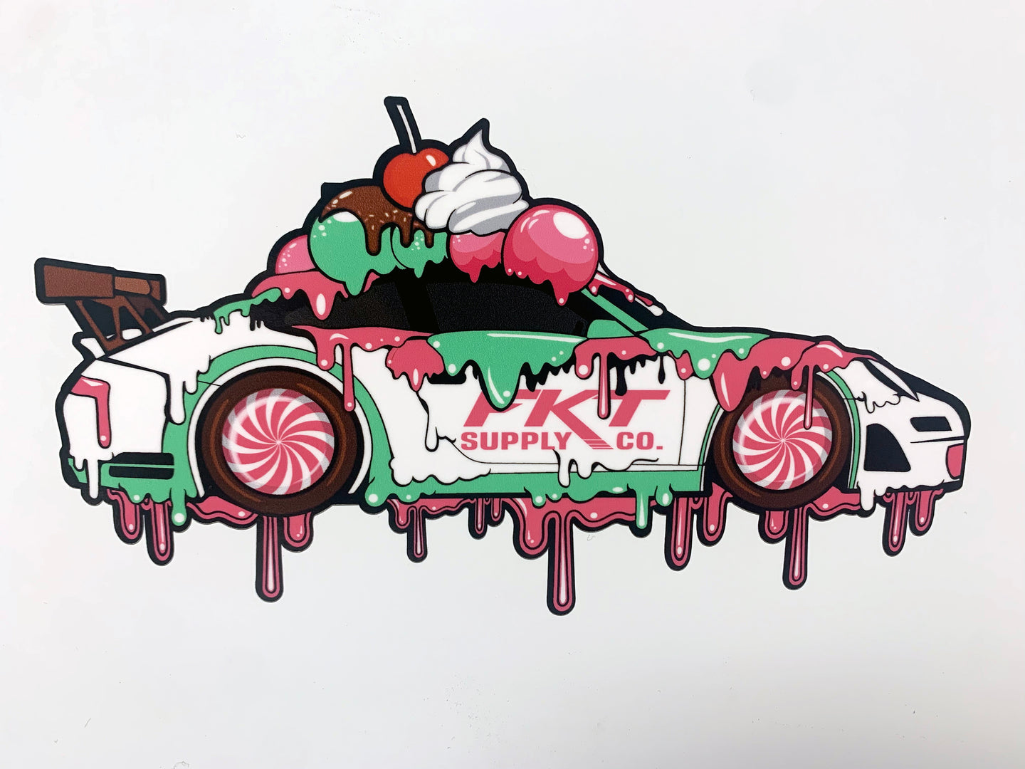 Ice Cream Porsche Decal