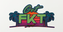 Load image into Gallery viewer, GET FKT Miami Style Decal
