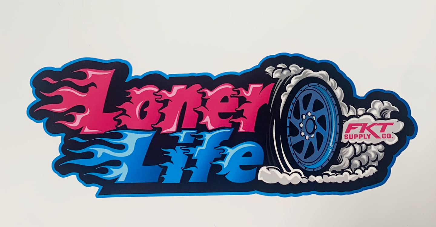 Loner Life Decal